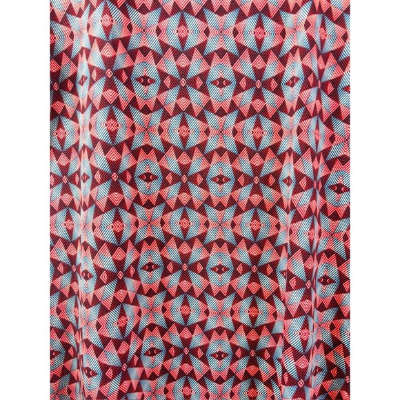 LuLaRoe Julia Women’s Red & Navy Blue Dress - Picture 3 of 9